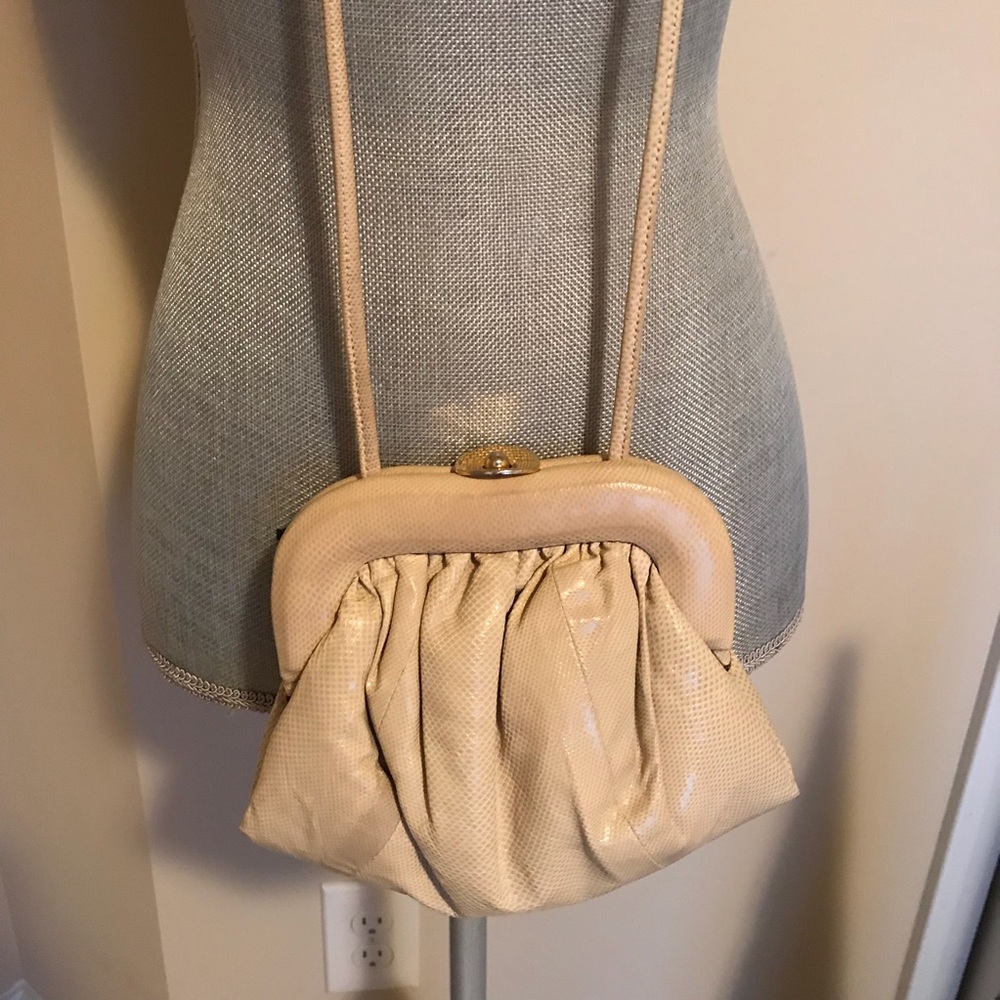 Susan Gail vintage snakeskin small purse